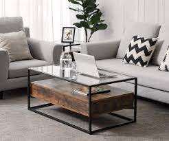 Popular in hotels and businesses. 51 Glass Coffee Tables That Every Living Room Craves Living Room Coffee Table Coffee Table Design Iron Coffee Table
