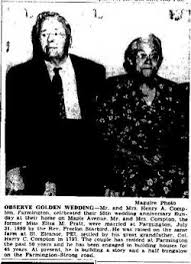 Descendants of Edward COMPTON and Isabell MILLS 12 Generation Family Tree