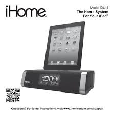 Free shipping for many products! Idl45 User Manual Ihome
