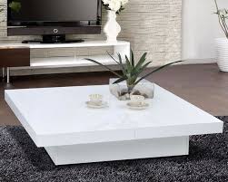Tavolina Mesi White Coffee Table Modern White Living Room Tables Coffee Table Square