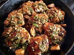Next, bake thighs in the oven for 35 minutes or until the skin turns crispy and golden brown. Balsamic And Mustard Glazed Chicken Thighs With Figs The Millstone