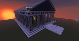 Temple Of Zeus Creation 1315 Minecraft Bridges Minecraft Creations Minecraft