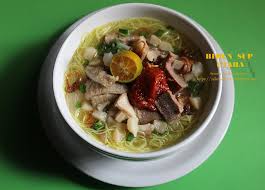 1 sudu makan serbuk kunyit; Amie S Little Kitchen Resipi Bihun Sup Utara Yang Sangat Sedap