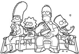 Desenhos similares a homer simpson esganando bart. Simpson Coloring Pages Learny Kids