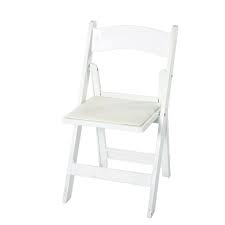 Garden Chair White Resin W White Cushion Chair Folding Chair Garden Chairs