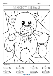 0 + 3 = coloring page. Free Color By Number Worksheets Cool2bkids