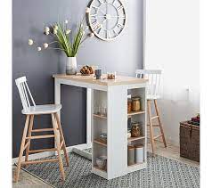 mange debout l 120 lucie bicolore salle a manger petit espace table bar cuisine table haute cuisine