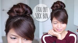 Let me know if you try it :)subscribe to our channel to ensure you don't miss a t. Everyday Fan Sock Bun Updo Hairstyle For Long Hair Tutorial Youtube