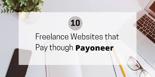 Payments are sent via paypal. 10 Freelancing Websites That Pay Through Payoneer
