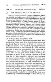 The federalist (1863), edited by henry dawson. Federalist No 10 Wikipedia