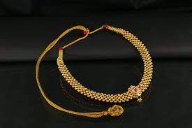 Anuradha Art Jewellery Presents Traditional Maharashtrian Jewellery Collection That Completes Black Beaded Jewelry Pearl Necklace Designs Gold Necklace Designs