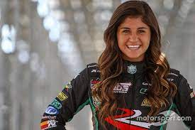 This is the final restart and finish of the race as well as her celebrati. Hailie Deegan Der Aufgehende Stern Am Nascar Himmel