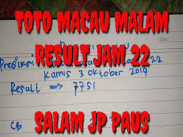 Untuk situs kami semua prediksi tidak dipungut biaya sepeserpun alias gratis. Prediksi Toto Macau Malam Ini Kamis 3 Oktober 2019 Bocoran Tc Jam 22 Malam Youtube