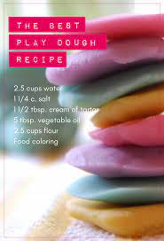 Usually i use just normal salt however when i went to take these. Play Dough Recipes Tinkerlab
