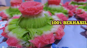 480 ml susu evaporasi sisanya. Kue Bikang Mawar Pakai Agar Agar Serba 250 Gr Anti Gagal Youtube