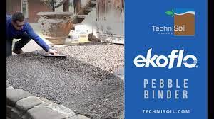 A wide variety of bagged gravel lowes options are available to you, such as project solution capability, design style, and material. Ekoflo Product Demo Permeable Pebble Backyard Patio Landing Area Youtube