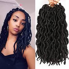 Kima soft dread crochet hair. Amazon Com 6 Packs Faux Locs Crochet Braids 12inch Faux Locs Crochet Hair Extensions Kanekalon Dreadlock Crochet Twist Hair Curly Faux Locs Crochet Braids 20 Roots Pack 1b Beauty