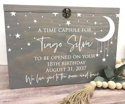 The Sweetest Time Capsule Box For Baby Baby S 1st Birthday
