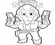 Darryl brawl stars kleurplaat : Brawl Stars Darryl Coloring Pages Printable