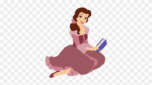 Cartoon character clipart free download! Png Files Cartoon Characters On A Transparent Background Princess Belle Pink Dress Free Transparent Png Clipart Images Download