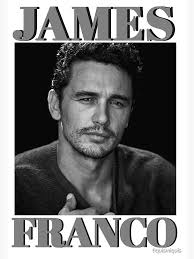 James franco photo noir et blanc Carte de vœux