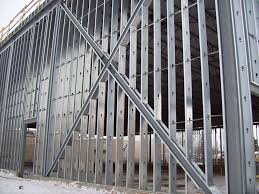 Steel Studs And Joists Lightweight Steel Framing Sheet Steel Marco De Acero Construccion En Seco Edificios De Acero