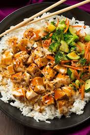 Teriyaki Grilled Chicken And Veggie Rice Bowls Cooking Classy Rice Bowls Recipes Teriyaki Chicken Bowl Poultry Recipes