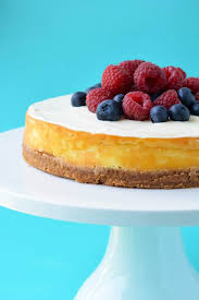 Learn how to make sour cream cheesecake. Baked Sour Cream Cheesecake No Water Bath Sweetest Menu