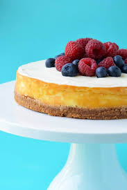 It came out soooo good Baked Sour Cream Cheesecake No Water Bath Sweetest Menu
