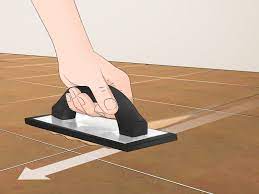 Even with an approved cleaner, when using a new product, always test it on a small, unnoticeable part of your floor first, just to make sure it does not leave a. How To Grout A Tile Floor 12 Steps With Pictures Wikihow