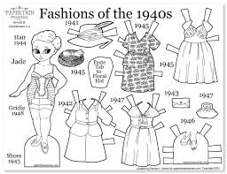 Free coloring printable page 8x10 download and color as you read and reflect on bible god's word journal scripture devotional by: 1940s Fashions With Jade A Printable Black Paper Doll