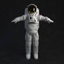 Astronaut Rigged 3d Model Rigs Animation Reference 3d Model