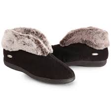 Acorn Chinchilla Bootie Slippers For Women