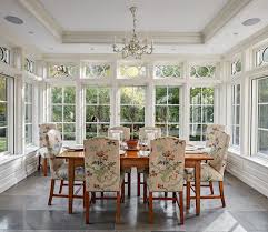 English Conservatory And Breakfast Room Addition Charles Hilton Architects Country Dining Rooms Home Family Room Addition