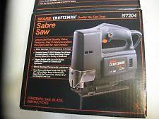 Craftsman Sabre Jig Saw Variable Speed Model 9 17204 2 5a 1 4 Hp 5 8 Stroke Sears Craftsman Jig Reciprocating Saw
