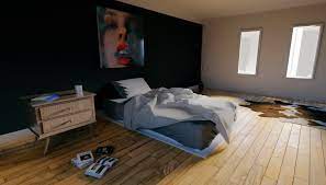 Shop luxury bedroom accessories online. Modern Minimal Bedroom Design Blender