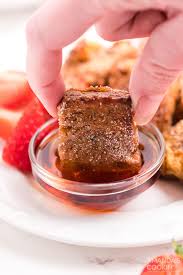 This recipe is really easy to make using very few readily available ingredients, if i can make them you can make t… Air Fryer French Toast Bites Amanda S Cookin Breakfast