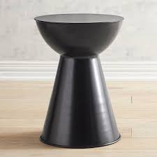 Metal Black Drum Accent Table Pier 1 Imports Accent Table Table Pendant Light Side Table