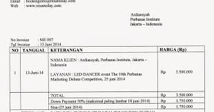 Maybe you would like to learn more about one of these? Contoh Invoice Untuk Catering Surat Cc