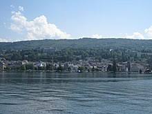 The hotel is modern and conveniently located a minute away from the lake and the city center. Evian Les Bains Wikipedia