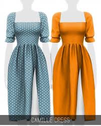 Sims 4 updates » page 2 of 9913 » custom content downloads « sims4 finds! Simpliciaty Camille Dress For The Sims 4 Spring4sims Camille Dress Sims 4 Sims 4 Toddler