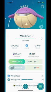 Evolving Wailmer To Wailord (Pokemon Go Gen 3 Evolution) - Youtube