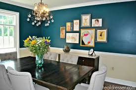 Teal Blue Dining Room Farm Table Chair Rail Lglimitlessdesign Contest Dining Room Teal Dining Room Colour Schemes Dining Room Blue