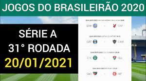O campeonato brasileiro de futebol, também conhecido como campeonato brasileiro, brasileirão e série a, é a liga brasileira de futebol profissional entre clubes do brasil, sendo a principal competição futebolística no país. Serie A 31 Rodada Tabela De Jogos Do Brasileirao Serie A 2020 Youtube