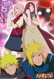 Naruto Uzumaki Sakura Haruno Kushina Uzumaki Minato Namikaze Anime Naruto Naruto Naruto Sasuke Sakura