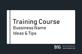Training Course Business Name Generator Name Generator Business Name Generator Business Names