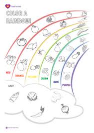 Free printable rainbow templates small medium &. Rainbow Color Sheet Worksheets Teaching Resources Tpt