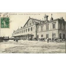Cpa Marseille La Gare Saint Charles Vers 1900 Marseille Carte Postale Gare