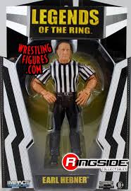 Ringside Collectibles Referee Exclusive Earl Hebner Ringside Tna Exclusive Earl Hebner Tna Impact Wrestling Wwe Figures