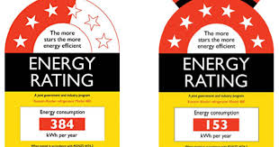 These ratings are posted on an energy guide label, which must be conspicuously attached to all new air conditioners. Energy Rating Labels Sustainability Victoria